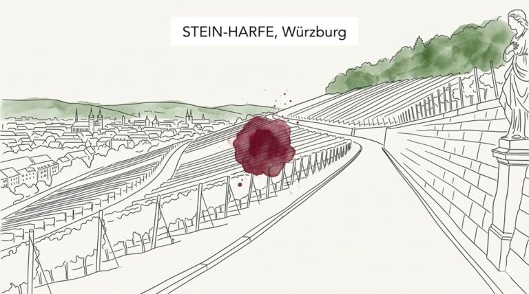 Stein Harfe Würzburg
