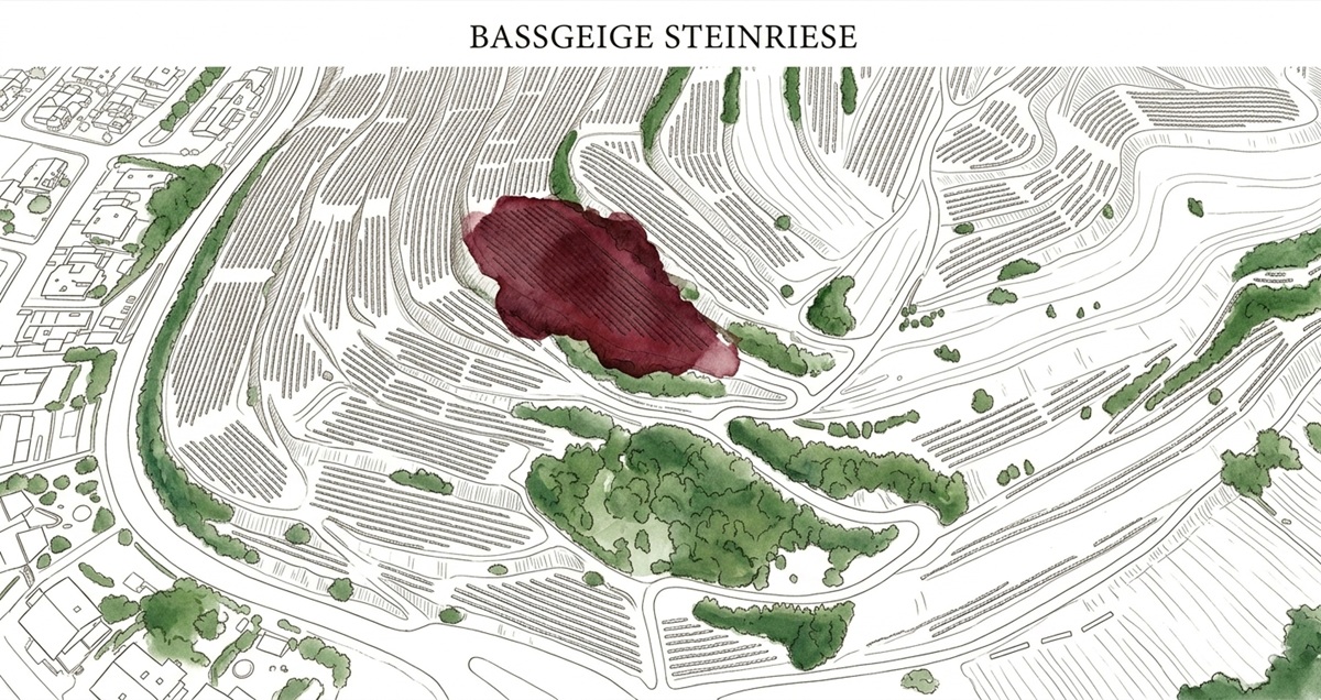 Bassgeige Steinriese